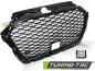 Preview: Upgrade Sportgrill / Kühlergrill für Audi A3 8V Facelift 17+  Hochglanz schwarz in Wabendesign